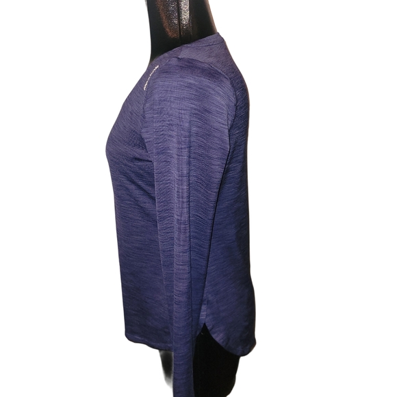 Reebok Women's Light Purple Long Sleeve Top S - Picture 4 of 5